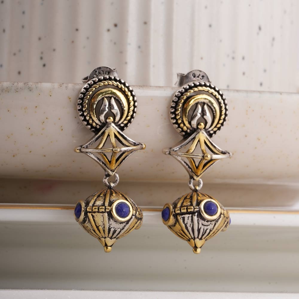 925 Silver Trisul Jhumka