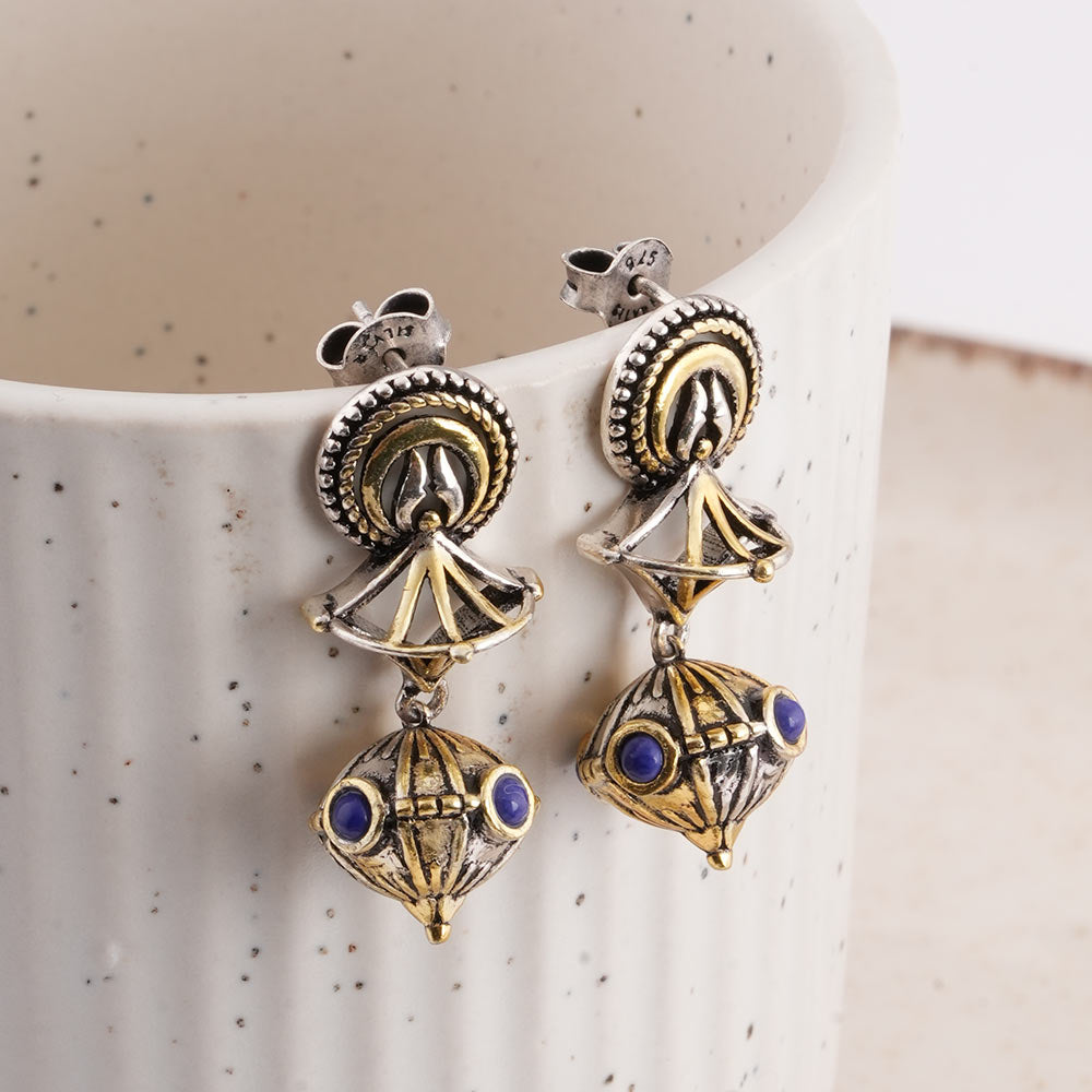 925 Silver Trisul Jhumka