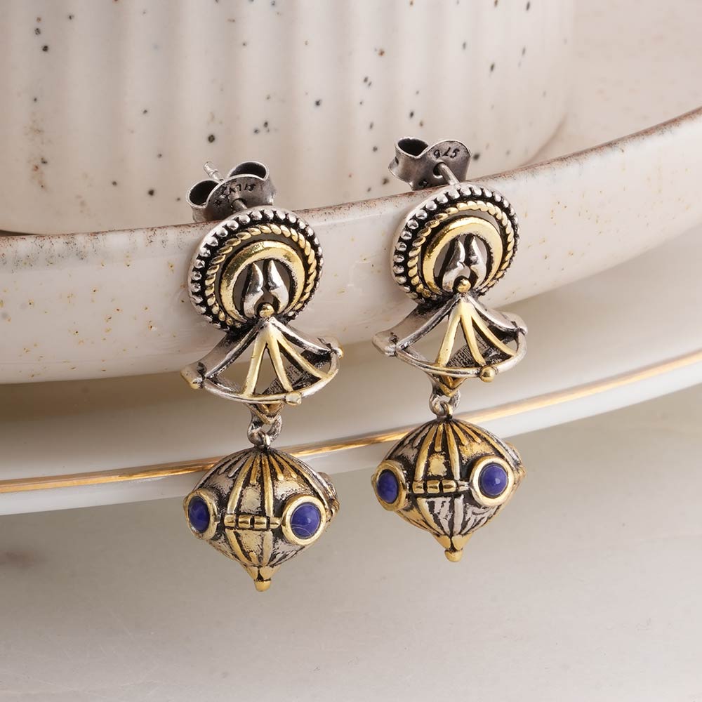 925 Silver Trisul Jhumka