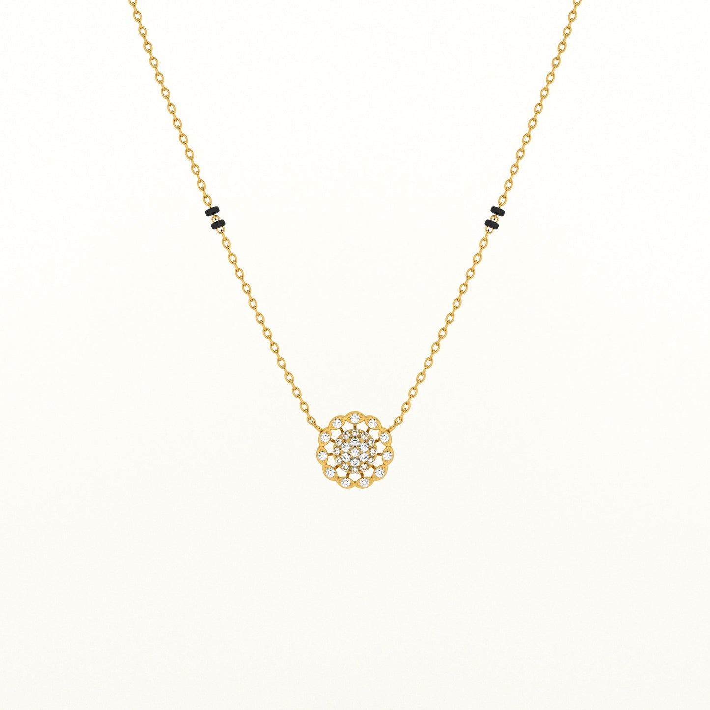 Eternal Bloom 925 Sterling Silver Mangalsutra