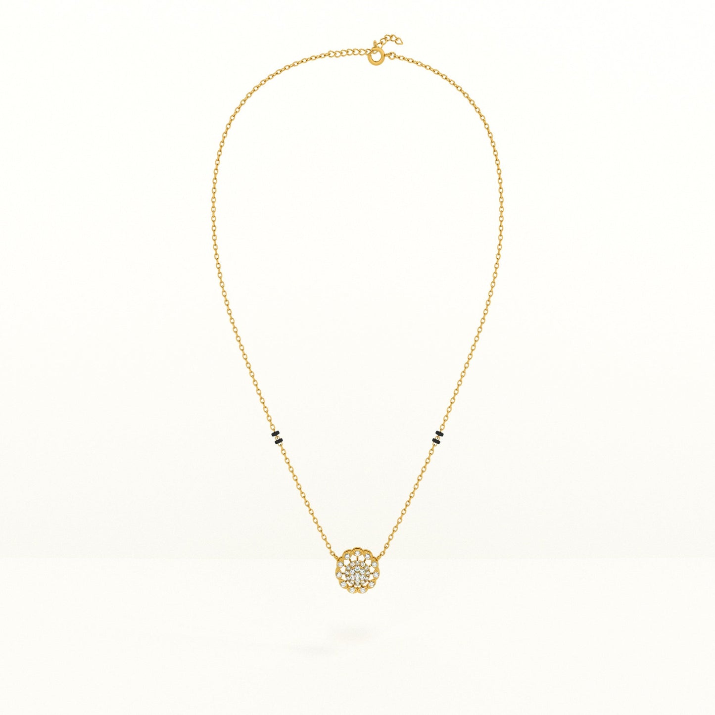 Eternal Bloom 925 Sterling Silver Mangalsutra