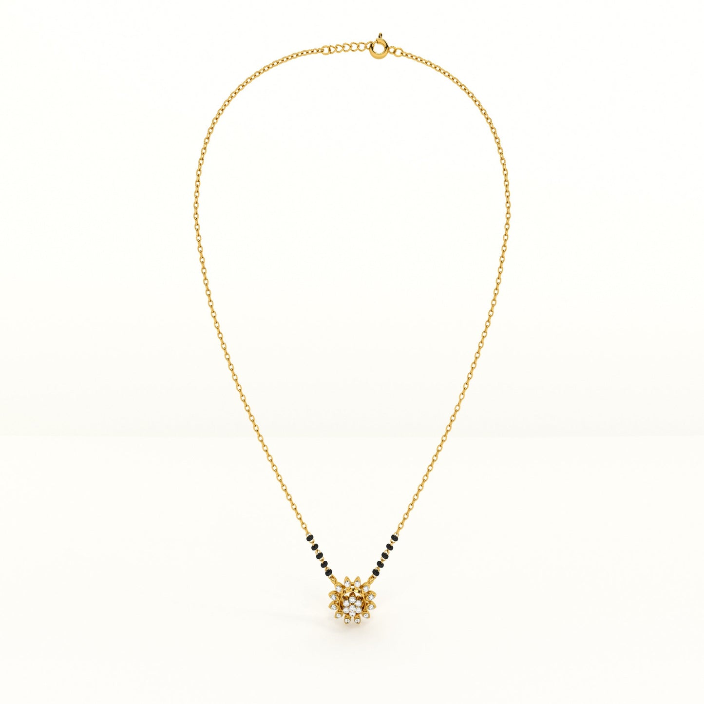 Eternal Petals 925 Sterling Silver Mangalsutra