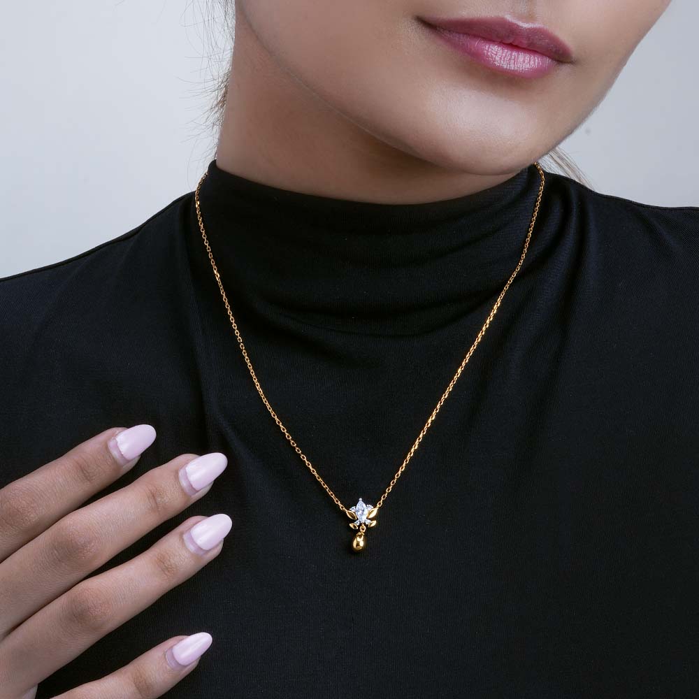 Festival Blink Pendant Necklace | 18K Gold Vermeil Plated