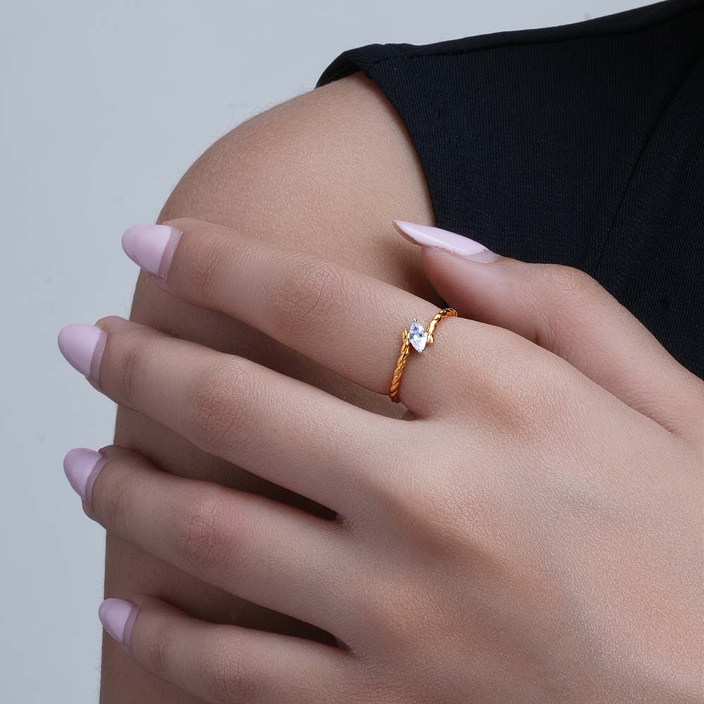 Sparkling Festival Ring | 18K Gold Vermeil Plated