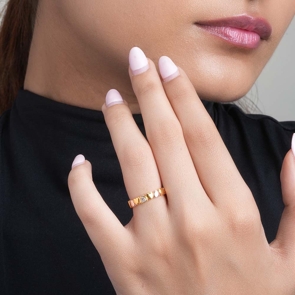 Loving Heart Ring | 18K Gold Vermeil Plated