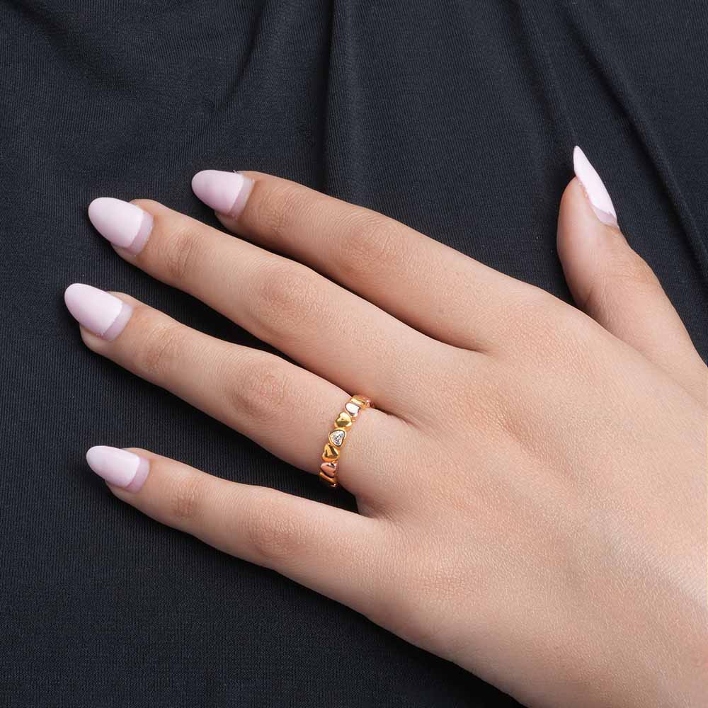 Loving Heart Ring | 18K Gold Vermeil Plated