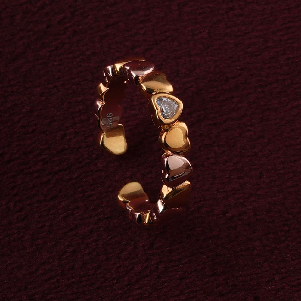 Loving Heart Ring | 18K Gold Vermeil Plated