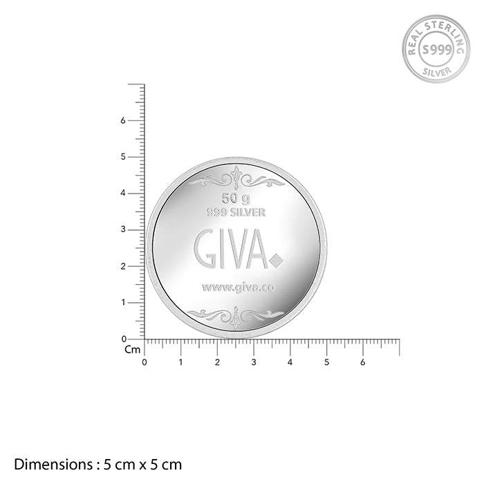 Silver Personalised Always You Coin - 50g