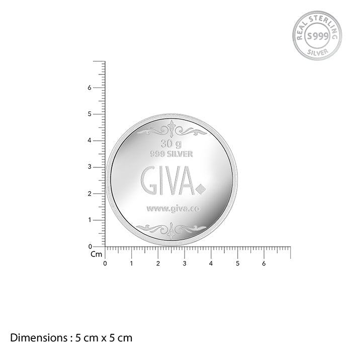Silver Personalised Always You Coin - 30g