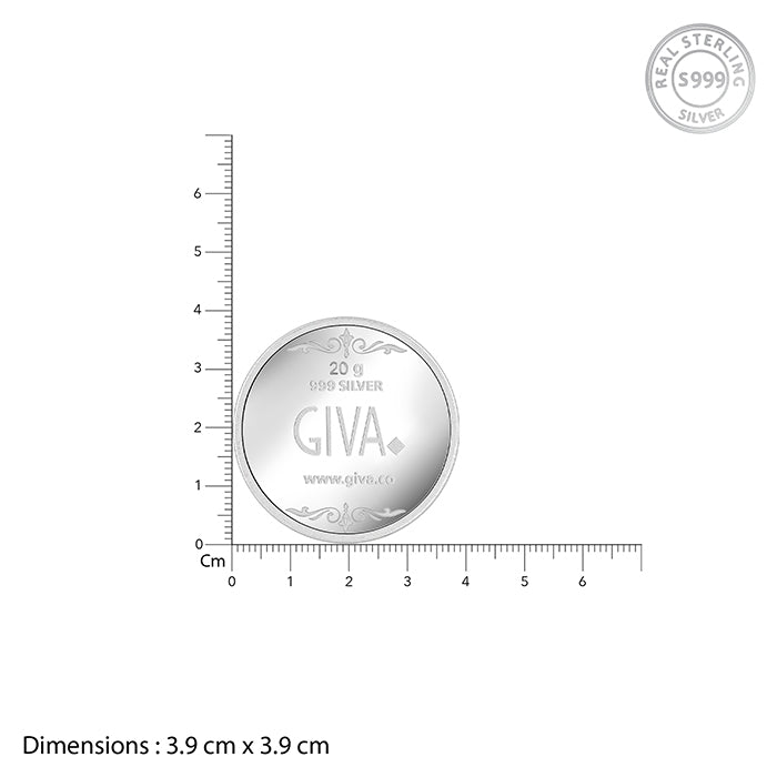 Silver Personalised Always You Coin - 20g
