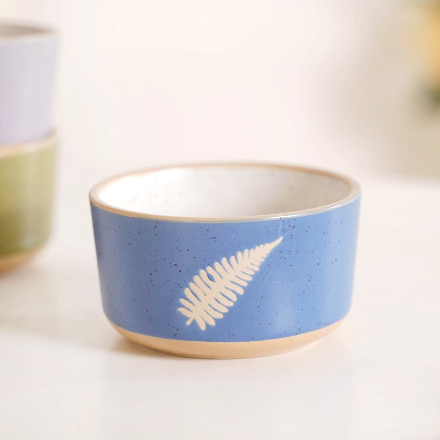 Monsoon Leaf Snack Bowl Set Of 4 180ml