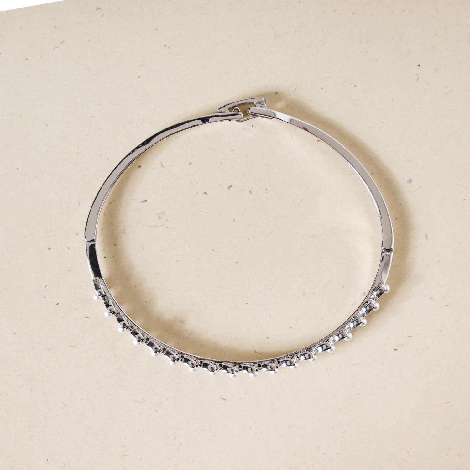 Pearl Ivy Silver Bracelet