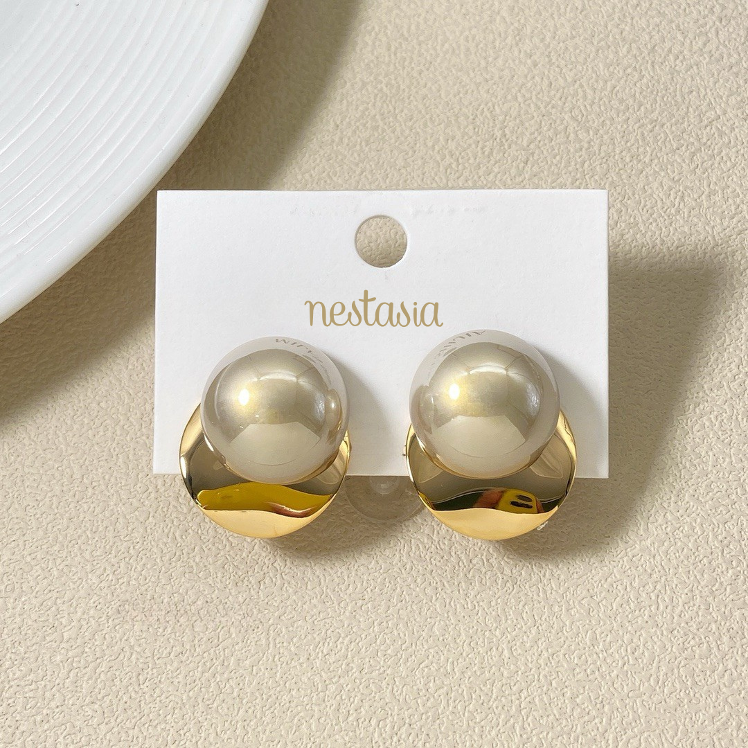 Pearl Stud Earrings