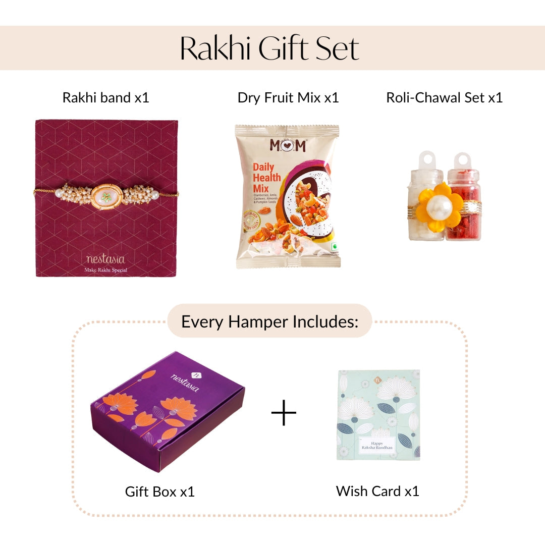 Pearlcore Rakhi Gift Set