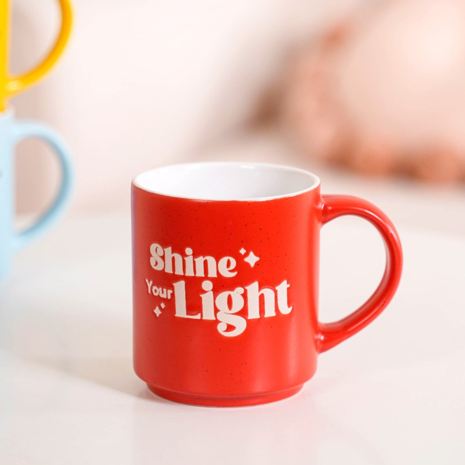 Positive Affirmation Stackable Mugs Set Of 4 280ml