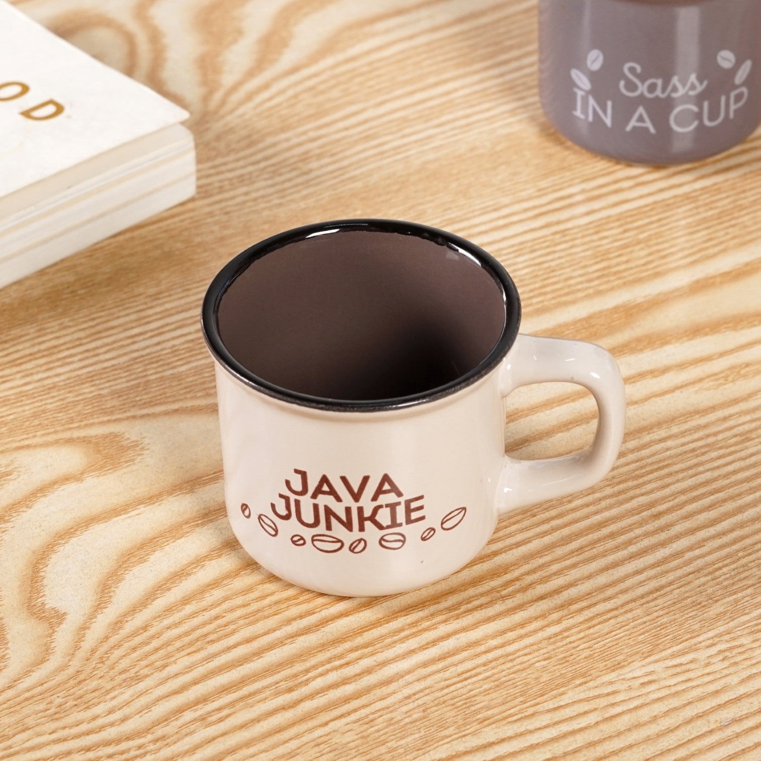 Quirky Quotes Coffee Mugs Set Of 4 170ml