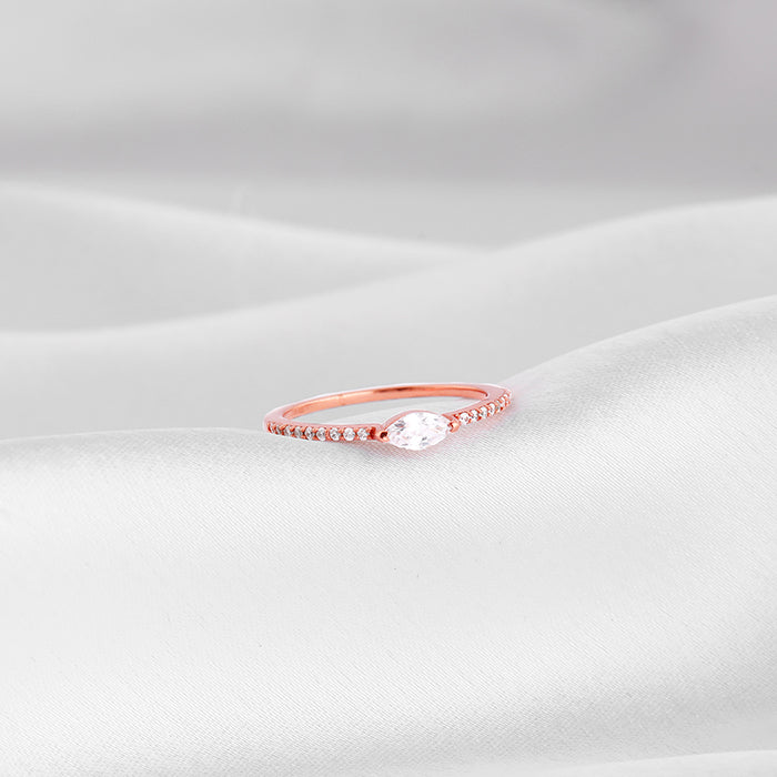 Rose Gold Pristine Ring