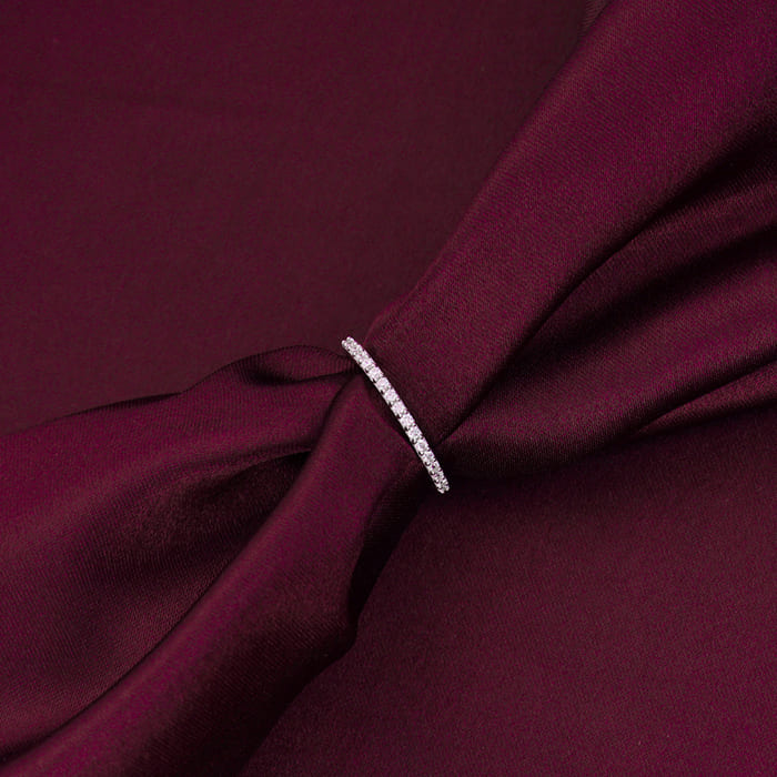 Silver Radiant 2-in-1 Detachable Rings