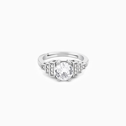 Silver Evening Glamour Ring