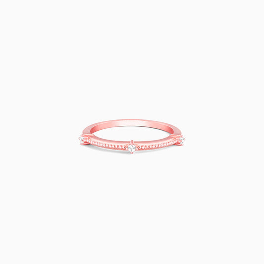 Rose Gold Glamourous Aura Ring