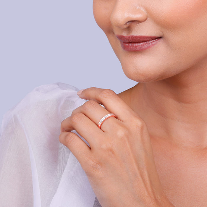 Rose Gold Slender Ring