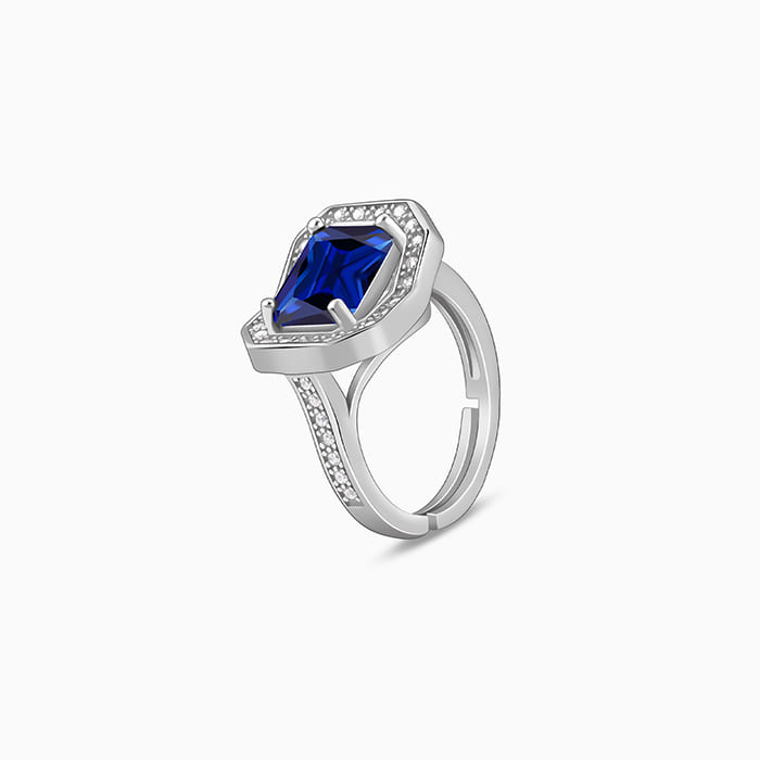 Silver Oceanic Beauty Ring