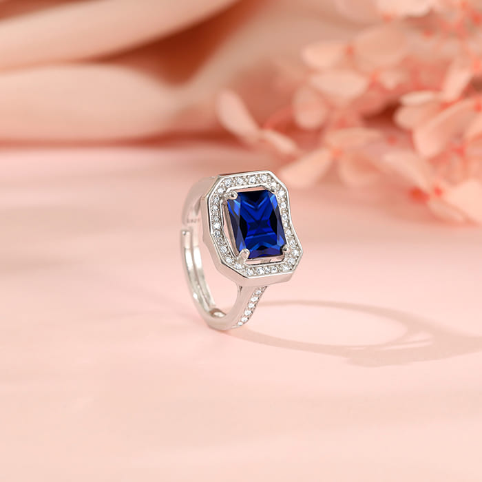 Silver Oceanic Beauty Ring