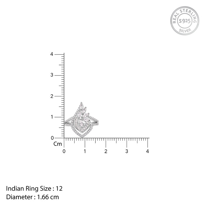 Silver Wing It Ring