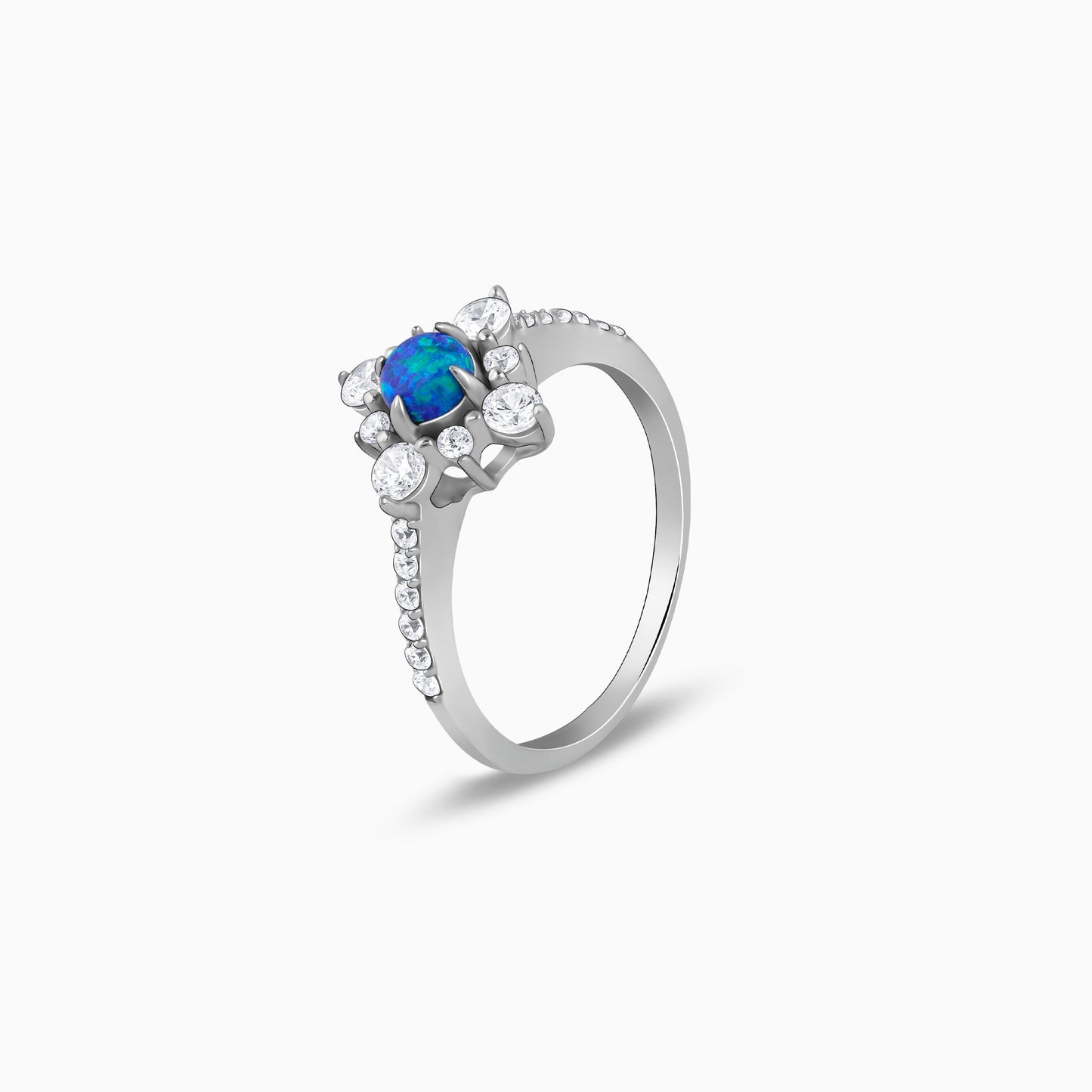Silver You Go Girl Ring