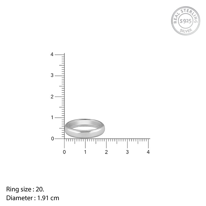 Silver Resilient Ring For Him