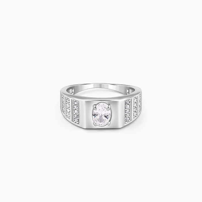 Silver Signet Ring For Him