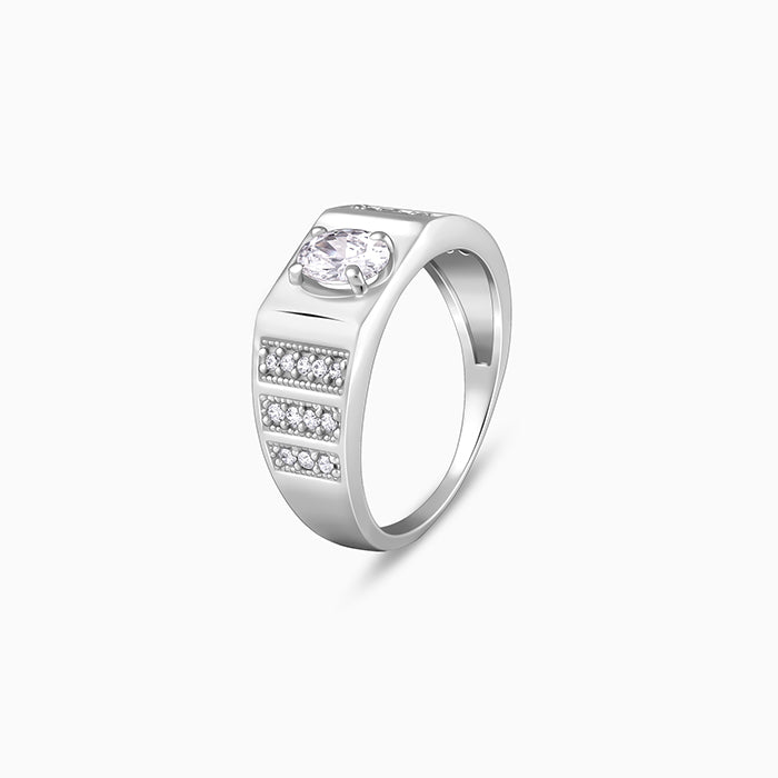 Silver Signet Ring For Him