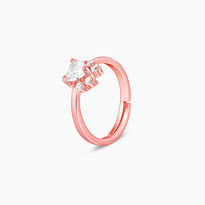 Rose Gold Divine Lotus Ring