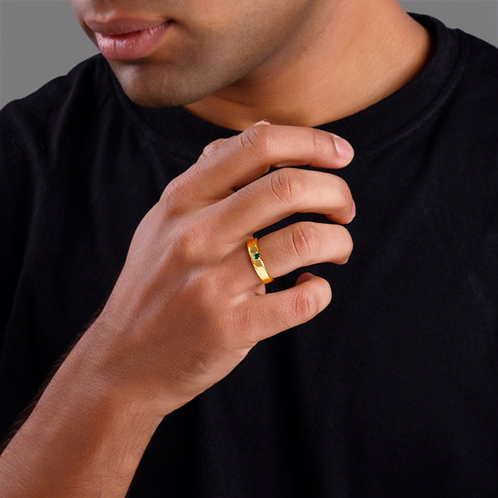 Golden Saṃta Ring For Him