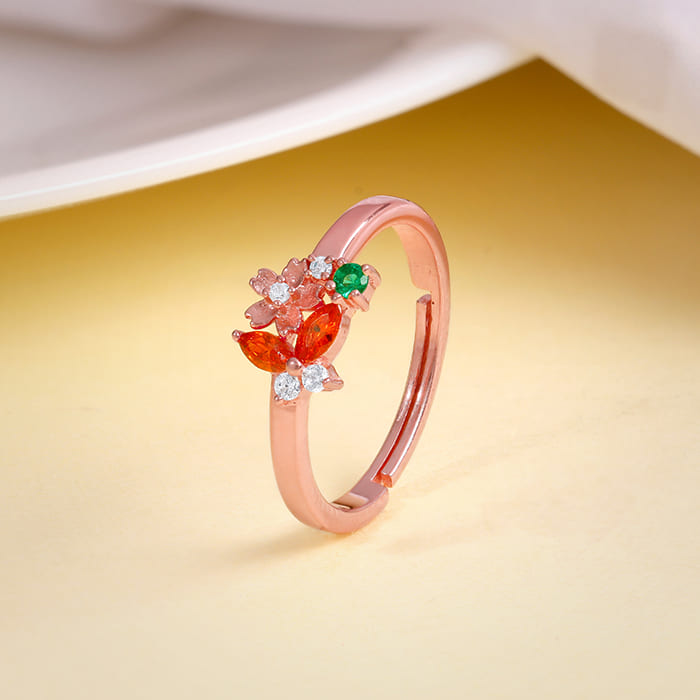 Rose Gold Mizu Ring