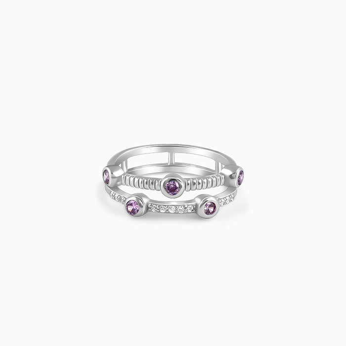 Silver Sizzling Ring
