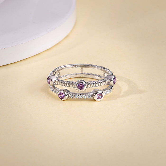 Silver Sizzling Ring
