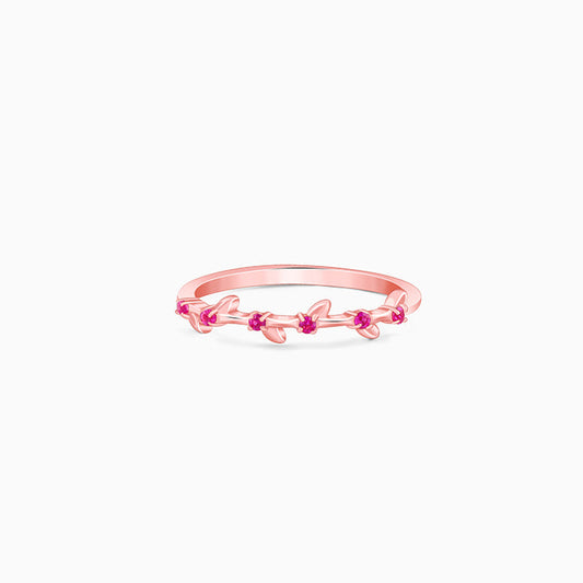Rose Gold Stunning Leaf Ring