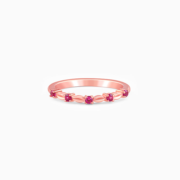 Rose Gold Pink Stunner Ring