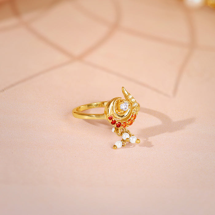 Golden Ambika Ring