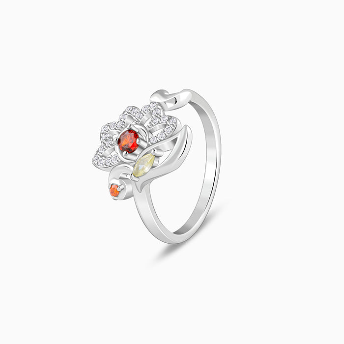 Silver Bhavani Ring