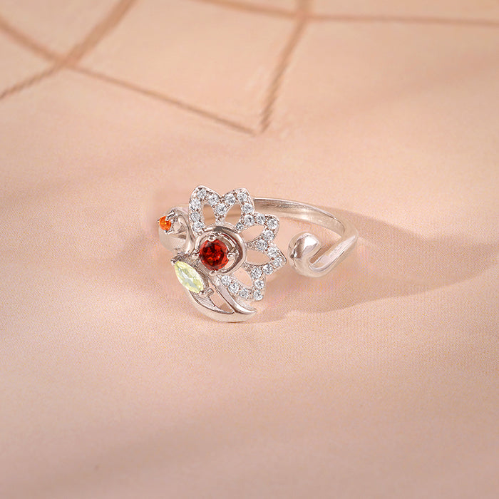 Silver Bhavani Ring