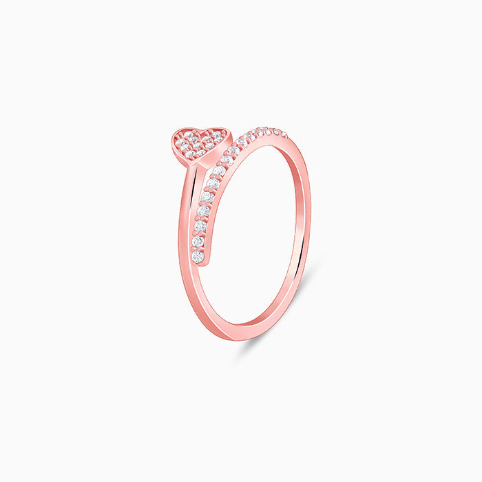 Rose Gold Endless Love Ring