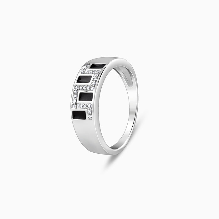 Silver Mystic Style Ring For Him