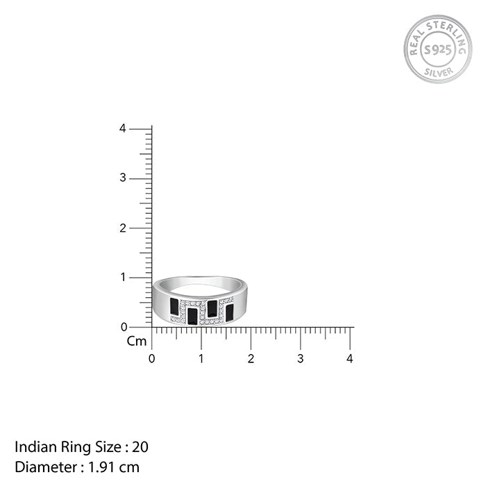 Silver Mystic Style Ring For Him