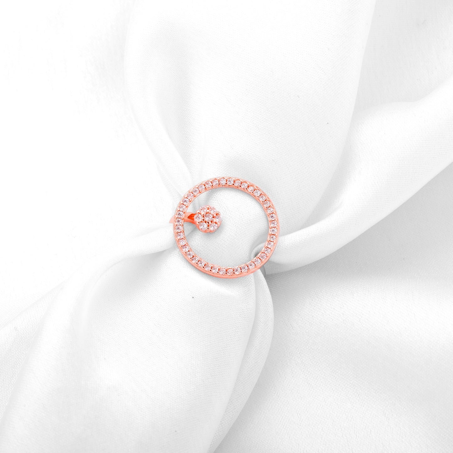 Rose Gold Orbit Ring