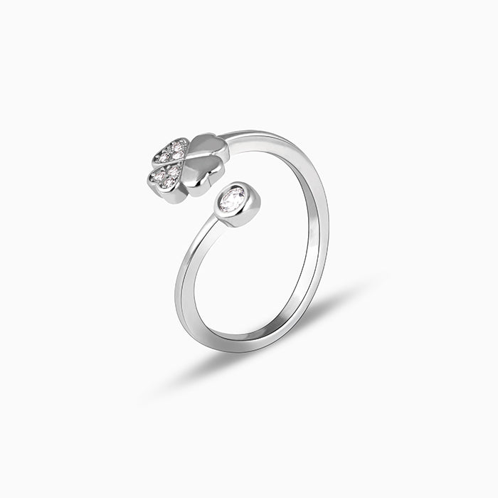Silver Floret Ring