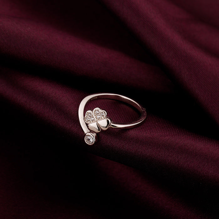 Silver Floret Ring