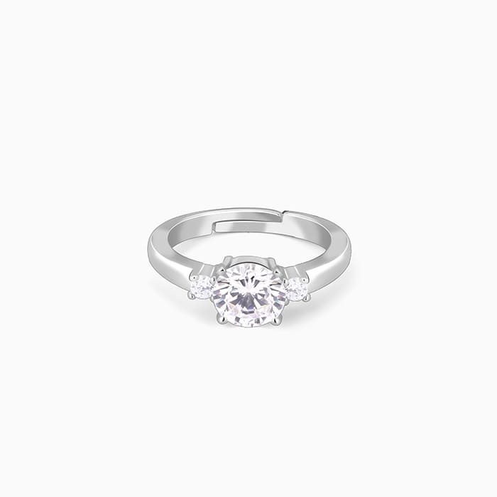 Silver Serenity Shine Ring