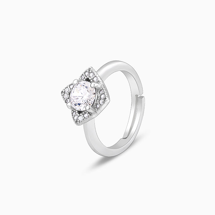 Silver Classic Aura Ring